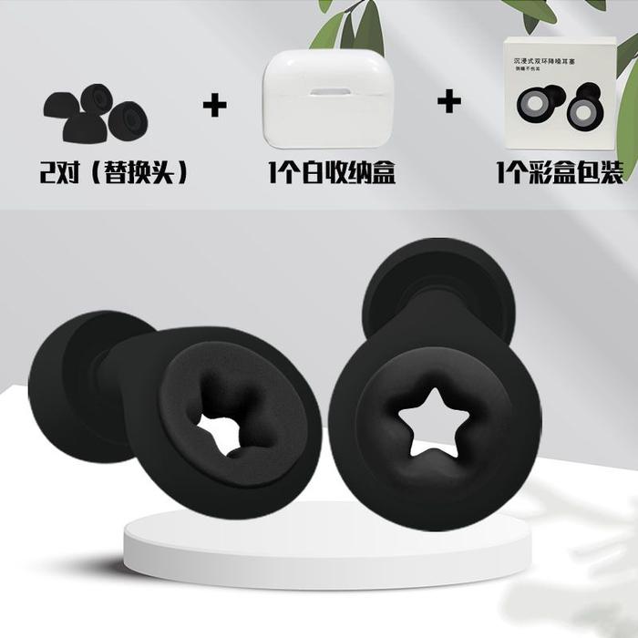 Gambar Alat Penutup Telinga Anti Bising Ear Plugs Earplug Silicone Peredam Telinga Anti Bising Noise Reduction 3 Layer - Hitam dari Berkah Bazaar 668 undefined Tokopedia