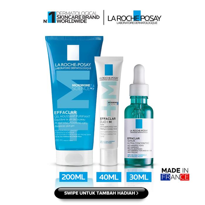 Gambar [Special Bundle] La Roche Posay SPOTSCAN Acne-Fighter Complete Set dari La Roche Posay ID undefined Tokopedia