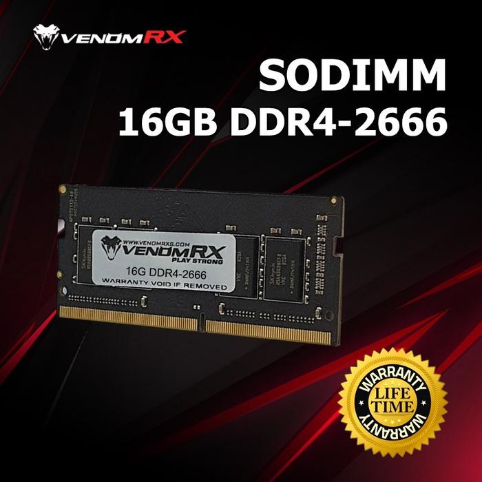 Jual Sodimm VenomRX 8GB 2666Mhz Notebook RAM Sodimm DDR4 8GB