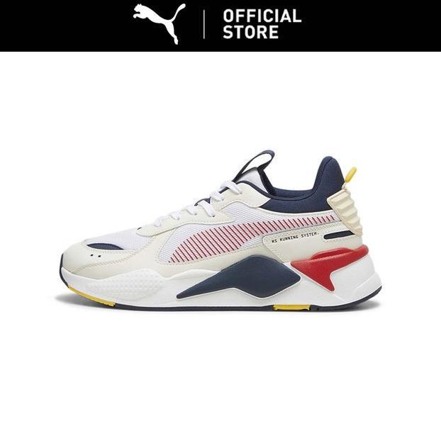 Gambar Puma Sepatu Sneakers Rs-X Geek White-Warm White-Club Navy Original Best Seller - 47 dari obitko undefined Tokopedia