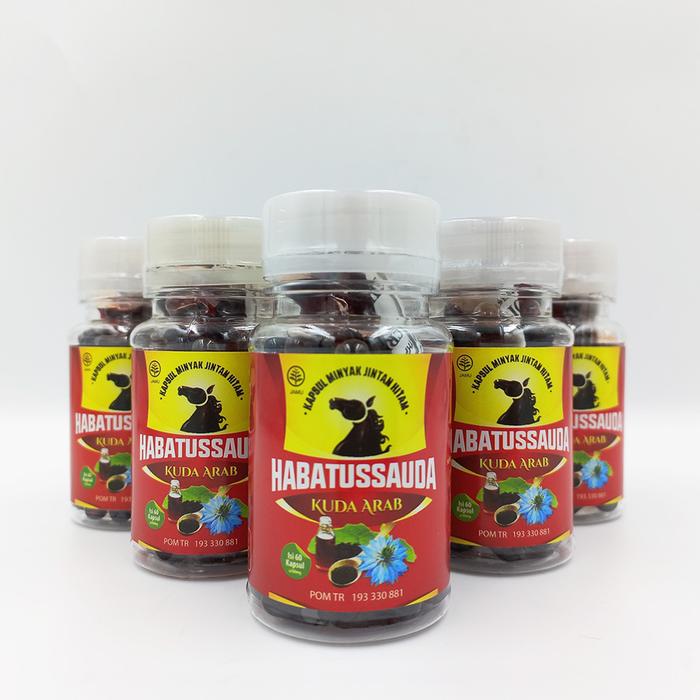 Gambar Habbasyi Pure Minyak Habbatussauda Kuda Arab 60/120/210 Kapsul ALAMI 500mg Nigella Sativa Oil POM TR 193330881 Depo Hebal - 60 Kapsul dari Atsar Books undefined Tokopedia