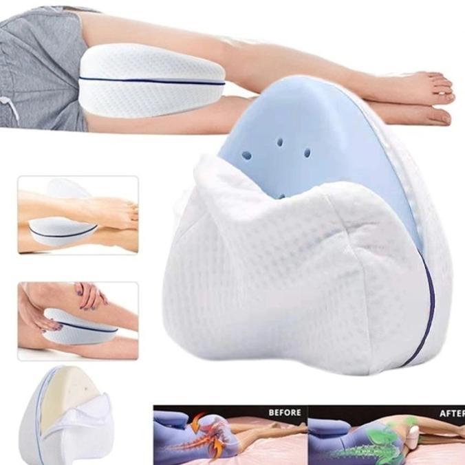 Gambar Bantal Paha Lutut Kaki Ibu Hamil Pragnant Memory Foam Leg Knee Pillow - TYPE 1  dari Official Publising undefined Tokopedia