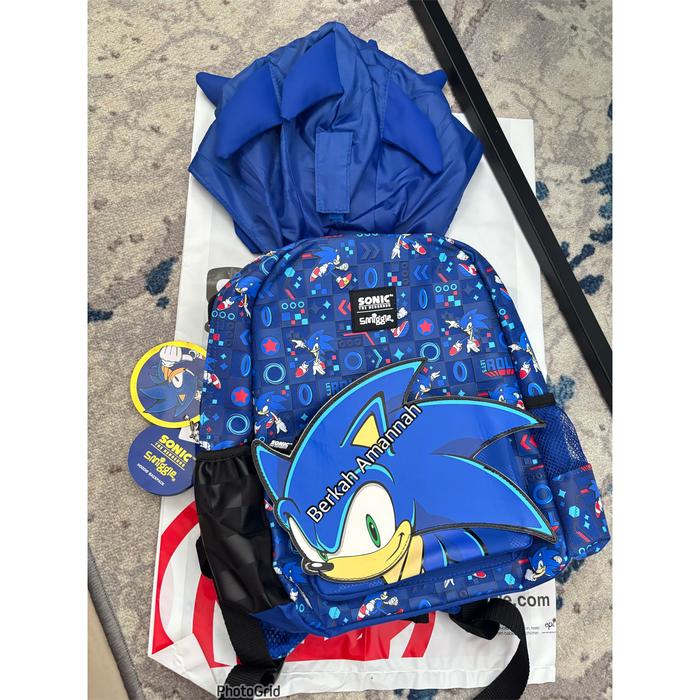 Gambar tas smiggle Sonic The Hedgehog Classic Backpack/smiggle ori backpack seri Baru - Wallet dari Berkah Amannah undefined 5 Tokopedia