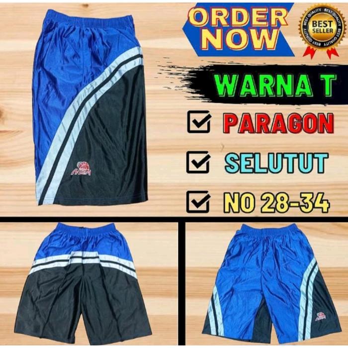 Gambar Kolor Basket Celana Pendek Paragon Selutut Pria Untuk Olahraga Bandung - Warna T dari Frankyfashionbandung undefined Tokopedia