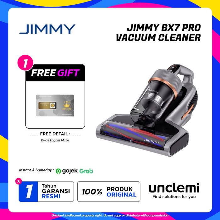 Gambar JIMMY BX7 Pro Anti Dust Mite UV Vacuum Cleaner Ultrasonic Bed Sofa dari Unclemi undefined Tokopedia