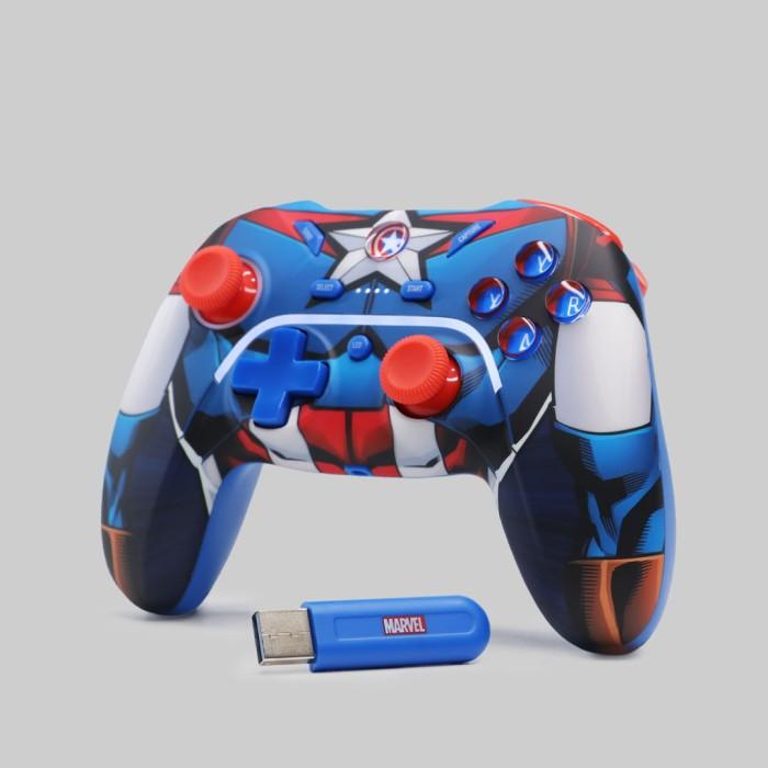 Gambar Gamepad Rexus Daxa Asteria AX1 Marvel Special Edition Wireless Gamepad Garansi Resmi 1 Tahun - Captain America dari BintangRayaKomputer undefined Tokopedia