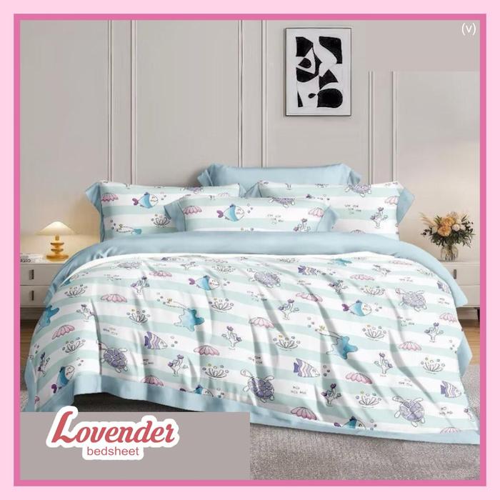 Gambar Kain Sprei katun Jepang " Motif anak -3" - 5 dari Lovender Bedsheet_NEW undefined Tokopedia