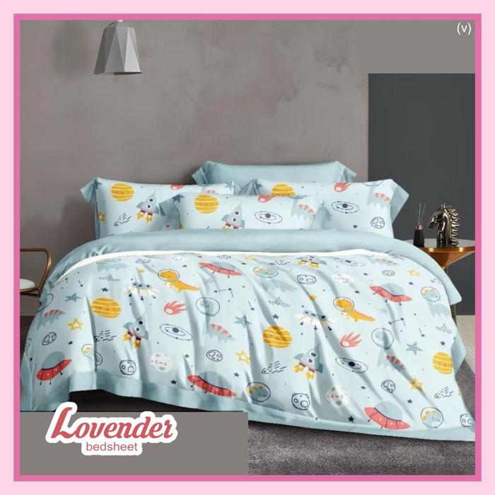 Gambar Kain Sprei katun Jepang " Motif anak -3" - 7 dari Lovender Bedsheet_NEW undefined Tokopedia