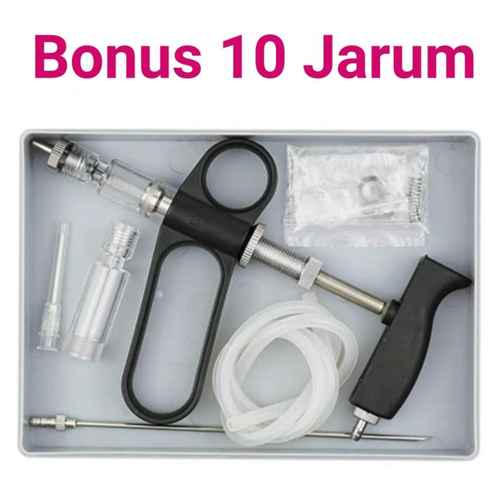 Gambar ALAT SUNTIK ayam otomatis vaksin ayam broiler bebek puyuh plus jarum bukan socorex medion ayam petelur DOC AYAM pedaging - AYAM BANGKOK - VAKSIN AYAM dari Lipanserbaada undefined Tokopedia