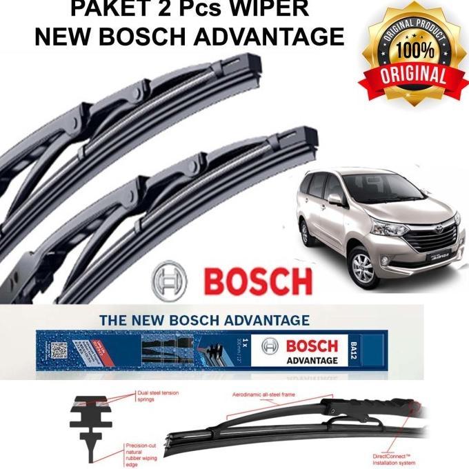 Gambar Wiper Mobil All New Jazz 3Rd Gen Gk5 Bosch Advantage 28" 14" (Kn - Kr) - Bosch Advantage, 26 dan 14 dari DARK ZERO GROSIR undefined Tokopedia