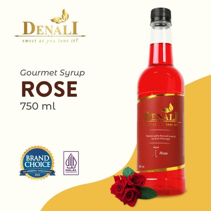Gambar Syrup denali All Varian Rasa - ROSE dari Denali Jatim undefined Tokopedia