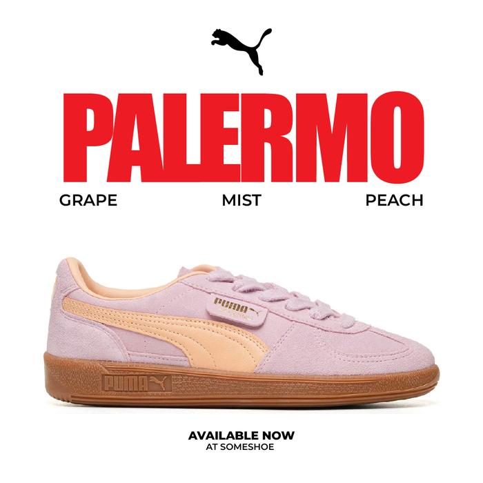 Promo Puma Palermo Grape Mist Peach Fizz Original - 36 - Kota