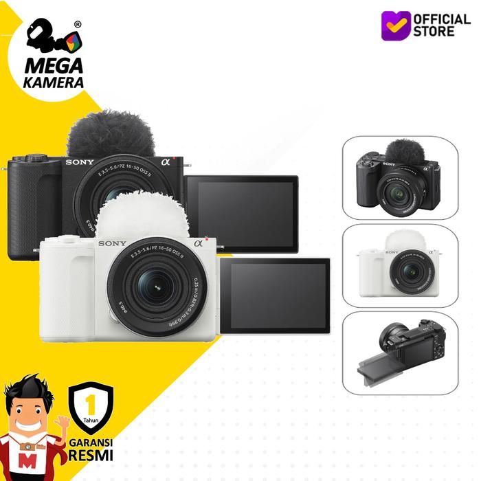 Gambar Sony ZV E10 II Kit 16-50mm Mirrorless Camera ZVE10 II ZVE10 Mark II ZV-E10 II Kit - Putih, Kit dari Megakamera undefined Tokopedia