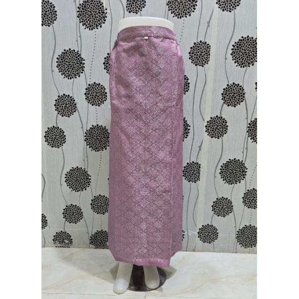 Gambar HARGA PROMO,,,!!!! Rok Songket Tenun Instan Langsung Pakai/Rok Span Wanita - PINK SILVER, SIZE 1 dari Butik Aneka Busana undefined Tokopedia