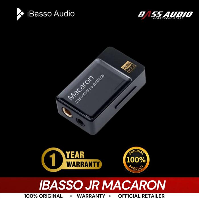 Gambar iBasso Jr. MACARON Flagship DAC Dual chip CS43131 and Headphone Amplifier - Hitam dari Bass Audio Official undefined Tokopedia