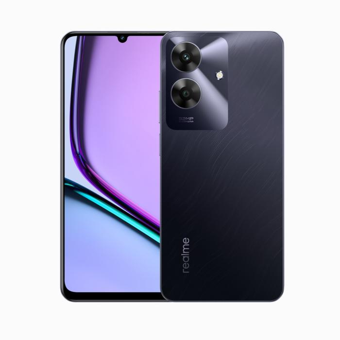 Gambar Realme Note 60 6GB 128GB 6.74" IPS LCD 90Hz Garansi Resmi Indonesia - MARBLE BLACK, PAKET 1 dari Gamer ID Bandung undefined Tokopedia