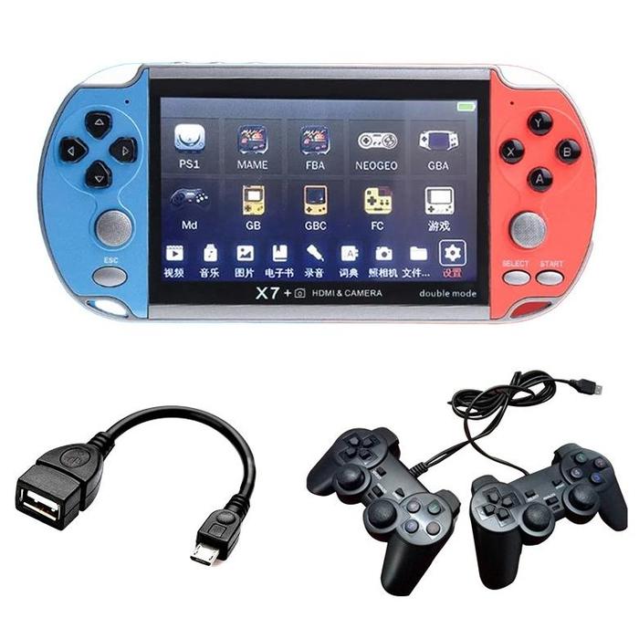 Gambar Gameboy Konsol Game PSP X7 Screen Besar 4.3 Inch 8G Mp5 Musik Video Player - X7+ dan Gamepad dari Arcezy Store undefined Tokopedia