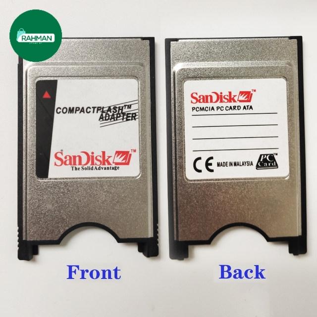 Jual Sandisk adapter memory CF card to PCMCIA industrial tool CNC
