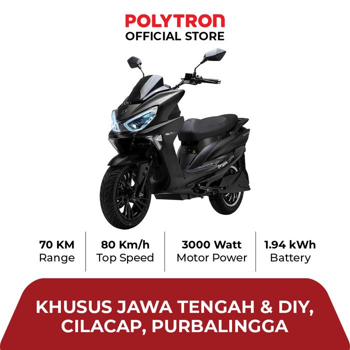 Gambar POLYTRON Fox S Electric Sepeda Motor Listrik - OTR Jawa Tengah & DIY, Cilacap, Purbalingga - Midnight Black, Purbalingga dari Polytron Indonesia_NEW undefined Tokopedia