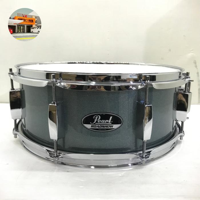 Gambar PEARL RS1455S/C #706 - roadshow snare drum 14x5.5" charcoal met dari MAESTROMUSIK undefined Tokopedia