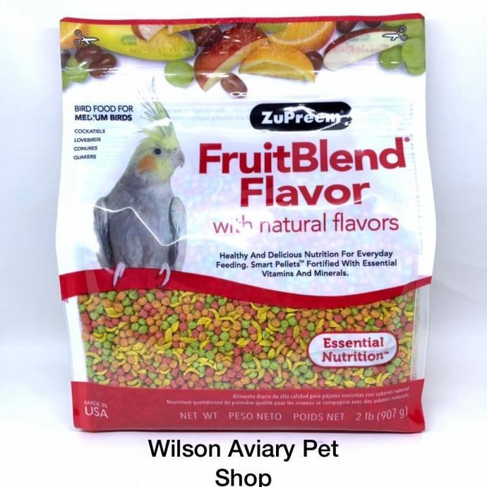 Gambar Zupreem Fruitblend Import Usa Size M Pellet Parrot Falk Conure 900 Gr - Repack 400gr dari naesya12 undefined Tokopedia