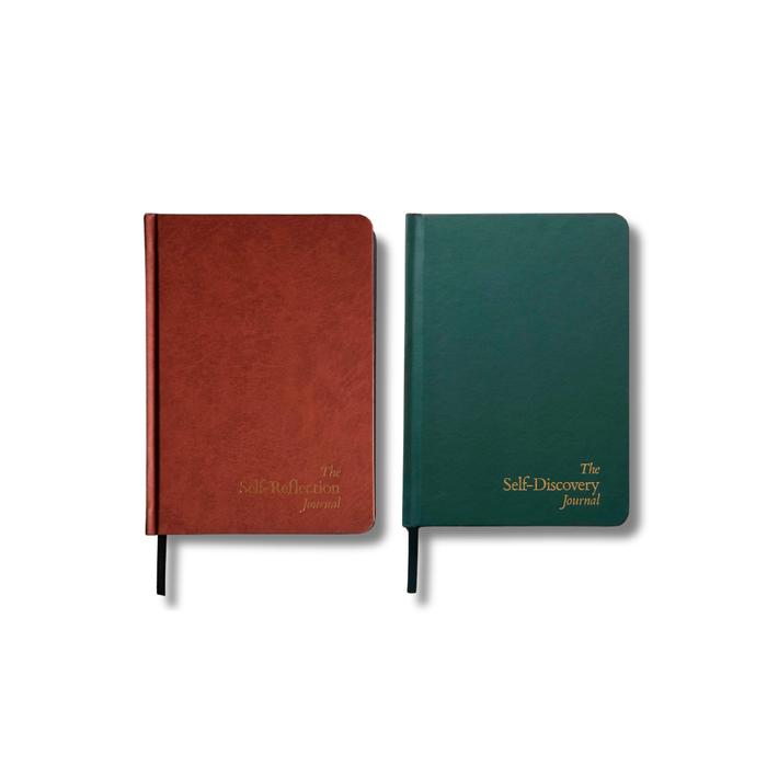 Gambar [Bundle] Self-Reflection & Self-Discovery Journals - Terra & Green dari The Self Hug undefined Tokopedia