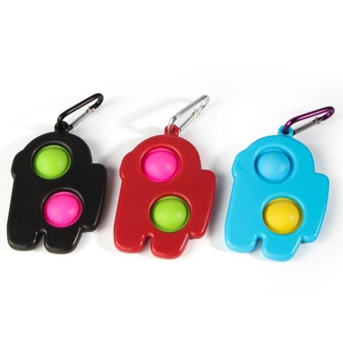 Gambar Simple Dimple 2 3 4 5 Bubble Fidget Toy Pop It Mainan Educational Anak - 2 Among Us dari Maliva Toys Store undefined Tokopedia