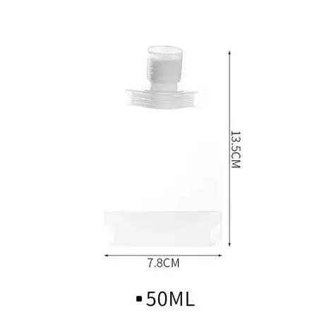 Gambar Travel Pouch Serbaguna Reusable Pouch Bag Refill Pouch Shower Gell Fliptop Travel Pouch - T SHAMPO 50ML dari PAYDAY STORE_NEW undefined Tokopedia