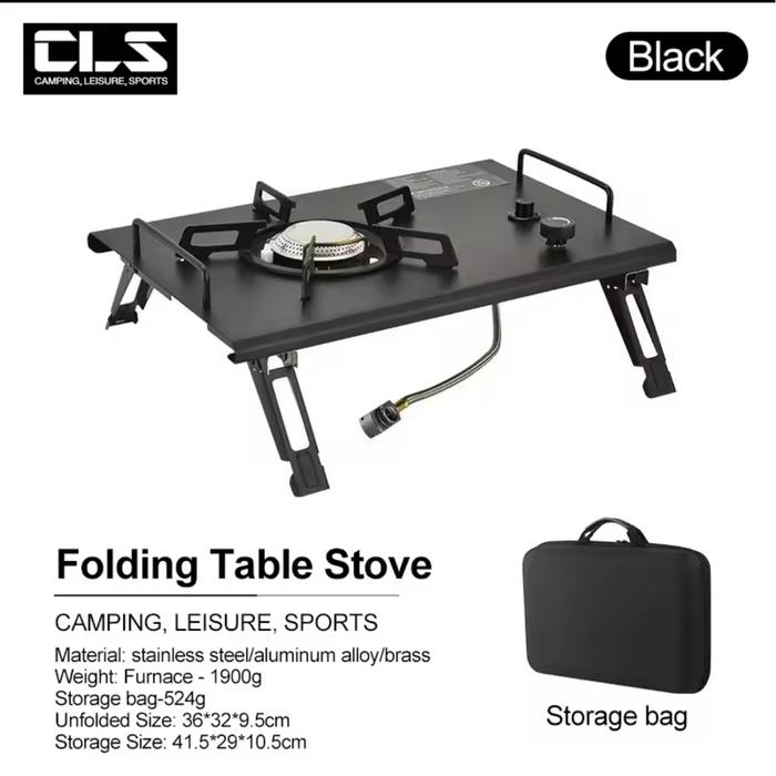 Gambar RT5280 Gas Stove IGT Black Kompor Camping Outdoor - Hitam dari Warren Outdoor Shop undefined Tokopedia