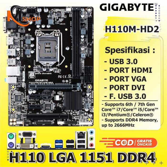Ddr4 H110 Motherboard Supported Ram Mainboard Motherboard Mobo
