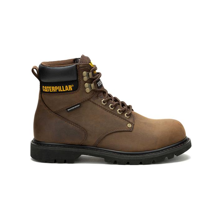 Gambar Second Shift WP ST Dark Brown, Caterpillar Safety Shoes - Dark Brown, 40 dari Caterpillar GO undefined Tokopedia