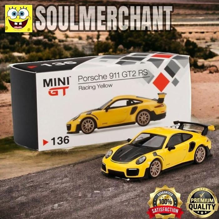 Jual New Product Mini Gt Porsche 911 Gt2 Rs Racing Yellow