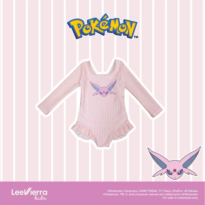 Gambar Pokémon Girls Swimwear, Baju Renang Anak Perempuan - Espeon Leotard, 5-6 dari leevierrakids undefined Tokopedia