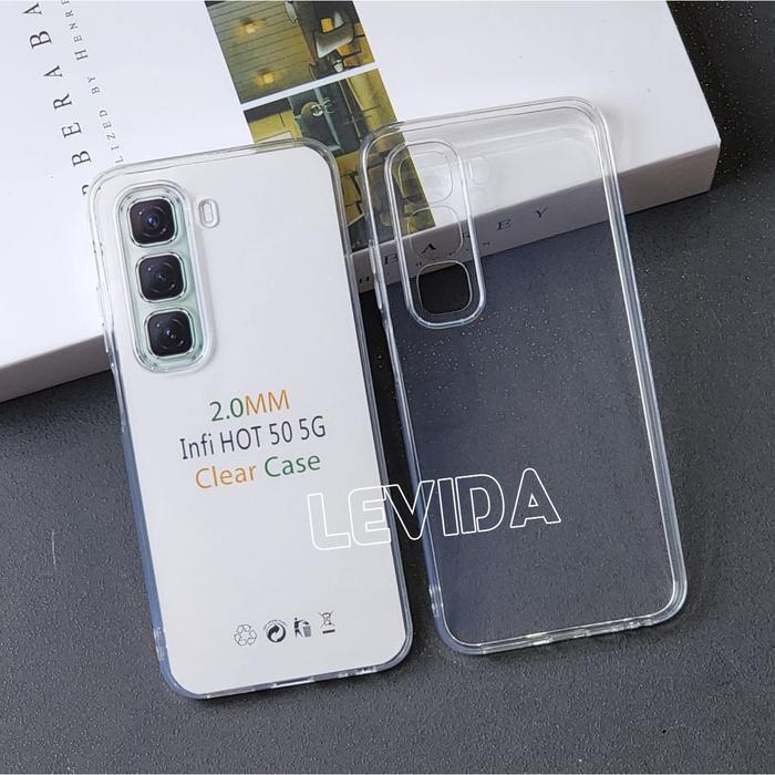 Gambar Infinix Hot 50 5G Infinix Hot 50 Pro Infinix Hot 50 4G Softcase Transparan Super Clear 2.0MM Clear - CLEAR HD, INF HOT 50 PRO dari Levida Official undefined Tokopedia