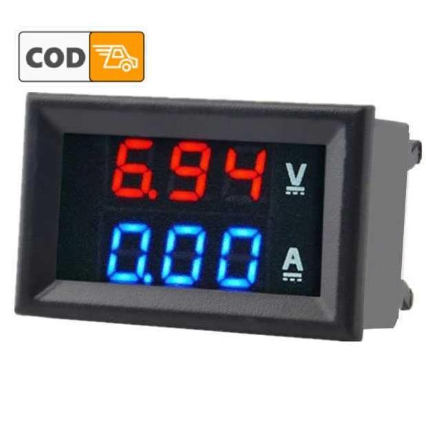 Gambar PRODUK TERBARU! Alat Pengukur Arus Tegangan Listrik Voltmeter Ammeter LED Digital Mengukur Voltase dan Ampere Barang Elektronik dari Ganit shop1 undefined Tokopedia