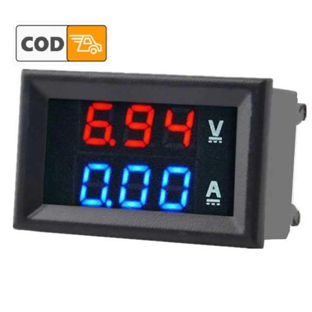 Gambar Alat Pengukur Arus Tegangan Listrik Voltmeter Ammeter LED Digital Mengukur Voltase Dan Ampere Barang Elektronik dari Ganit shop1 undefined Tokopedia
