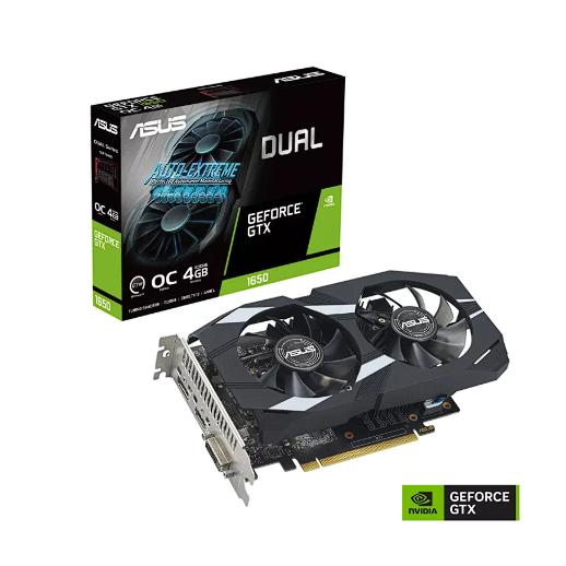 Asus Dual Geforce Gtx 1650 Oc Edition 4gb Gddr6 Evo