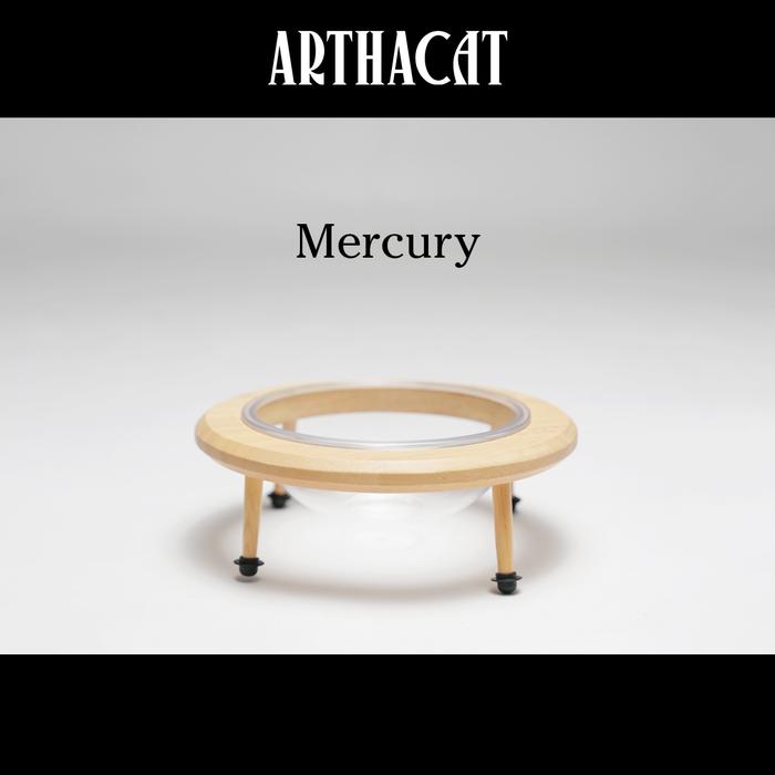 Gambar PETBOWL UFO ARTHACAT- TEMPAT MAKAN MINUM HEWAN KAYU PREMIUM BENTUK UFO - Mercury dari Arthacat Indonesia undefined Tokopedia
