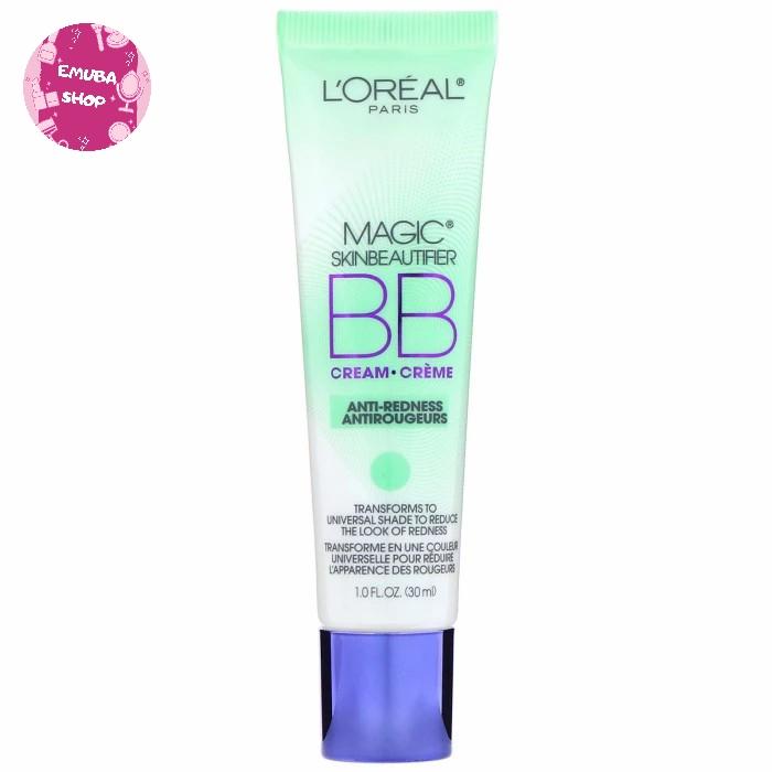 Gambar L'Oreal Loreal Paris Magic Skin Beautifier BB Cream Green AntiRedness dari EMuBa Shop undefined Tokopedia