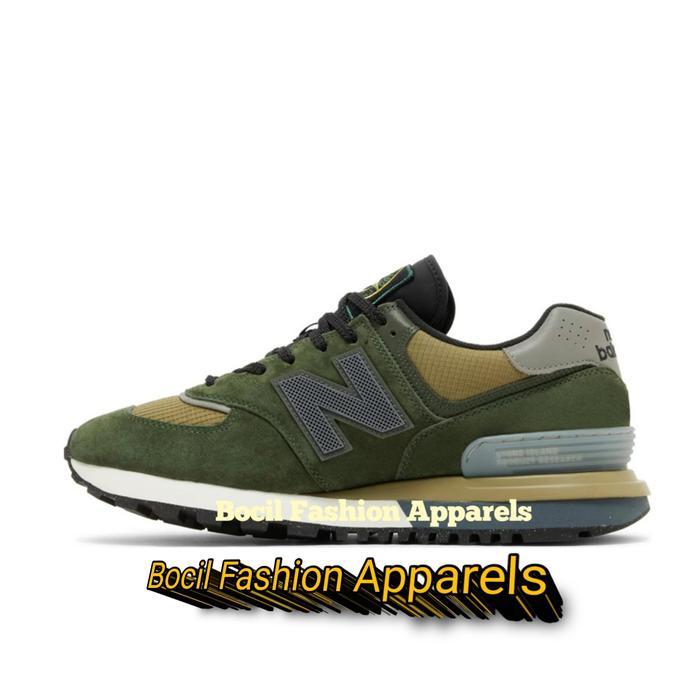 Jual Sepatu NB New Balance 574 X Stone Island Legacy Drack Green
