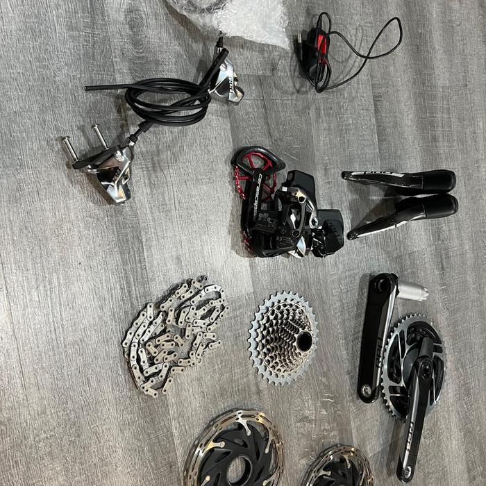 Gambar Grupset sram red axs 12 speed powermter low km ospw ceramic speed coated dari Sumbermajubike undefined Tokopedia