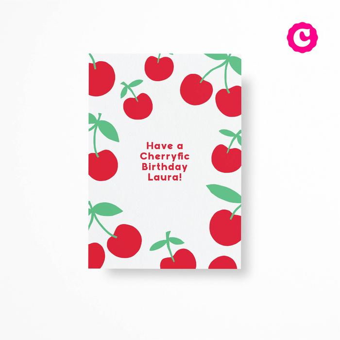 Gambar Cetak / Print Custom Birthday Card | Kartu Ucapan Ulang Tahun - Uk. A6 - BC 1, AC 260 NonLam dari Castanea Print Shop undefined Tokopedia