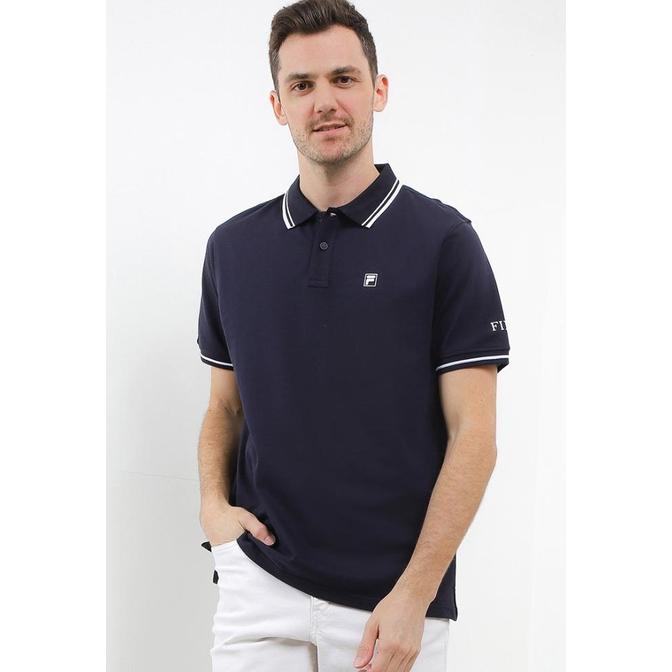Gambar ald- FILA Kaos Polo Pria Stozica - Navy - S dari aldankareem@ undefined Tokopedia