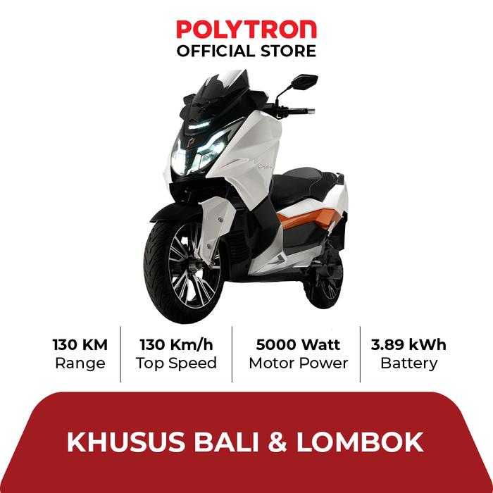 Gambar POLYTRON Fox 500 Electric Sepeda Motor Listrik - OTR Bali & Lombok - White Valiant, Bali dari Polytron Indonesia_NEW undefined Tokopedia
