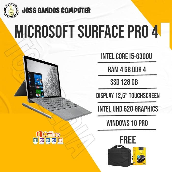 I5 6300u Microsoft Surface Pro I5 4gb 128gb MICROSOFT SURFACE PRO