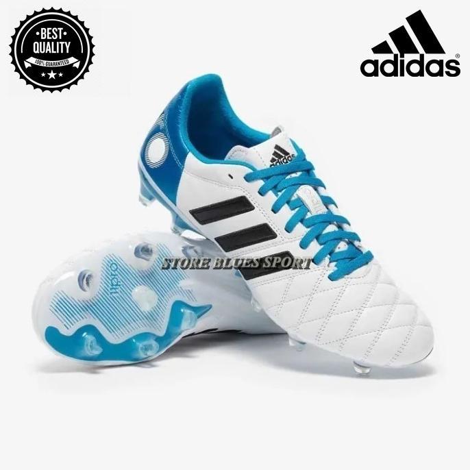 Gambar Best Sepatu Sepak Bola Adidas Adipure 11Pro Toni Kroos FG White Solar Blue Best Quality - 44 dari AbibSport undefined Tokopedia