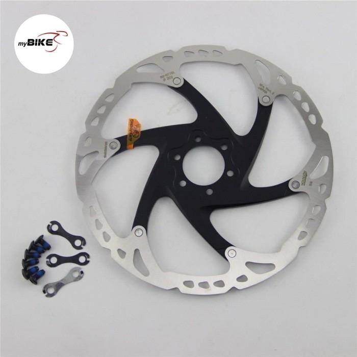 Rotor SHIMANO DEORE XT SM RT86 Ice-Tech 160mm Bolt Indpack di Mybike  Bitung Tokopedia