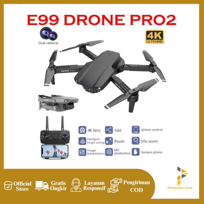 Jual New Product Rc Drone E99 Pro 4K Clone Dji Mavic Wifi Dual