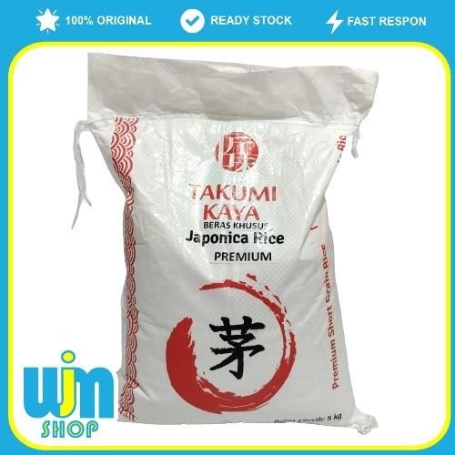 Gambar Beras Sushi Jepang 5kg HALAL - Takumi Kaya 5kg dari WJM Shop undefined Tokopedia