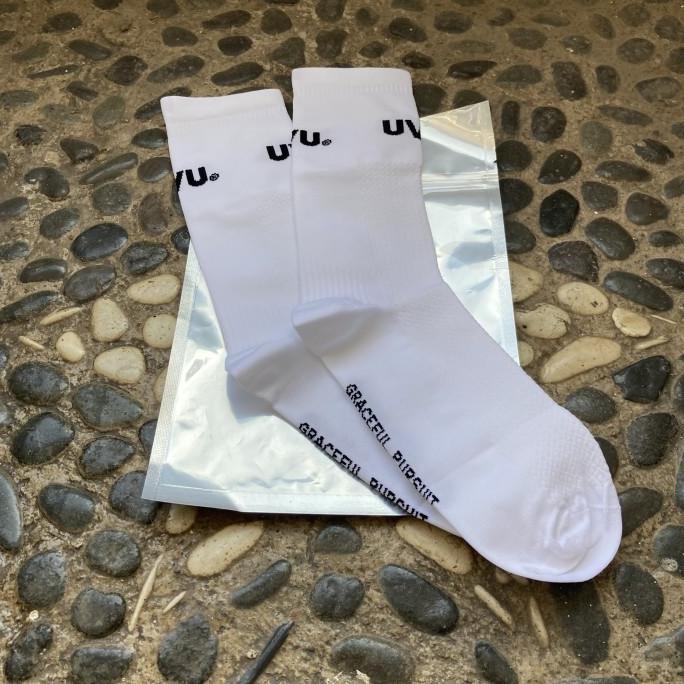 Gambar New UVU Performance Running Sock High Quality - Putih, 39-42 dari AbibSport undefined Tokopedia